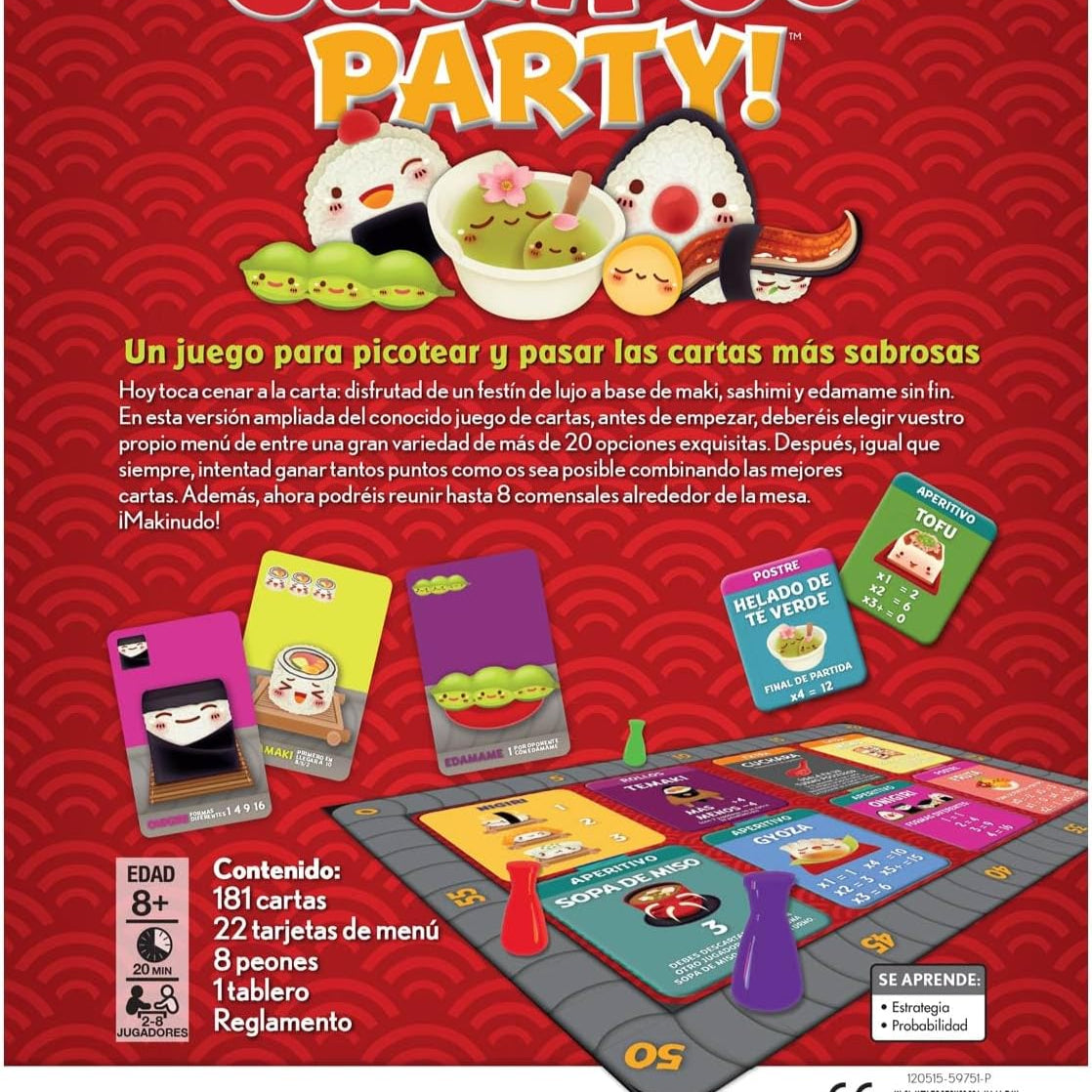 Sushi Go Party - ESPAÑOL