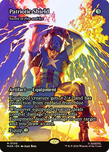 Sword of Fire and Ice (Borderless) Foil