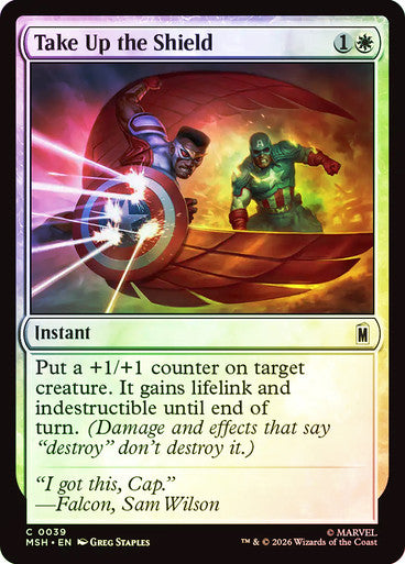 Take Up the Shield Foil