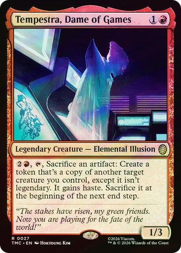 Tempestra, Dame of Games Surge Foil