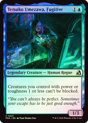 Tetsuko Umezawa, Fugitive Foil