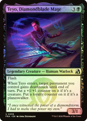 Teyo, Diamondblade Mage Foil