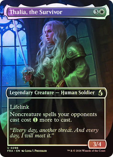 Thalia, the Survivor (Borderless) Foil