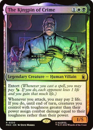 The Kingpin of Crime Foil