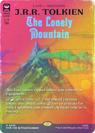 The Lonely Mountain (Borderless) Foil