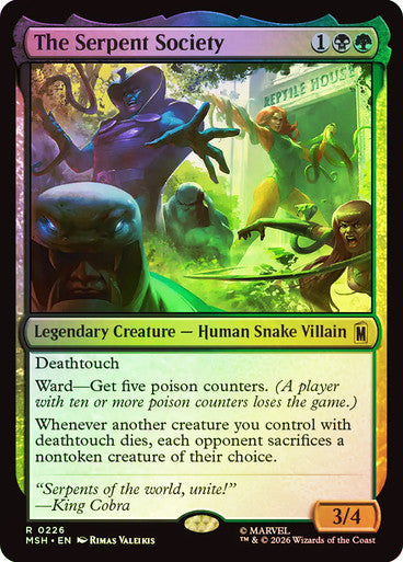 The Serpent Society Foil