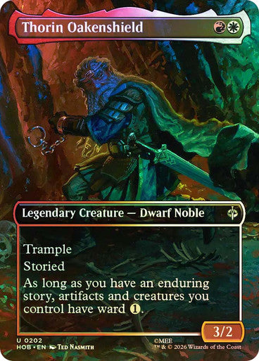 Thorin Oakenshield (Borderless) Foil