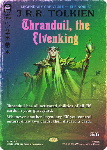 Thranduil, the Elvenking (Borderless) Foil