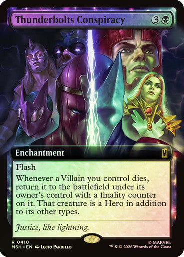Thunderbolts Conspiracy (Extended Art) Foil