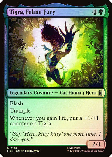 Tigra, Feline Fury Foil