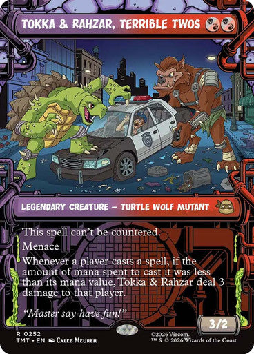 Tokka & Rahzar, Terrible Twos (Sewer Frame)