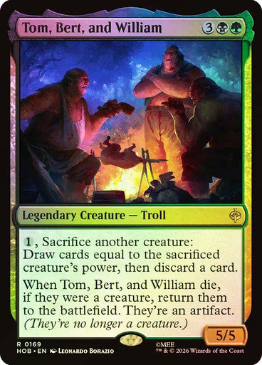 Tom, Bert, and William Foil