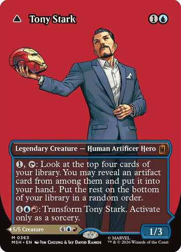 Tony Stark // The Invincible Iron Man (Borderless)