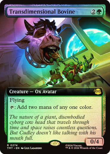 Transdimensional Bovine Foil