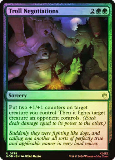 Troll Negotiations Foil