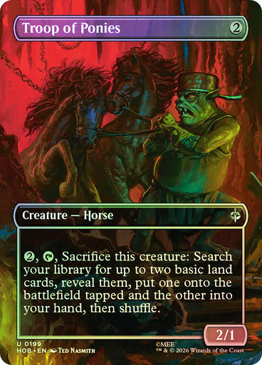 Troop of Ponies (Borderless) Foil