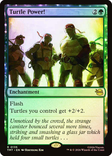 Turtle Power! Foil