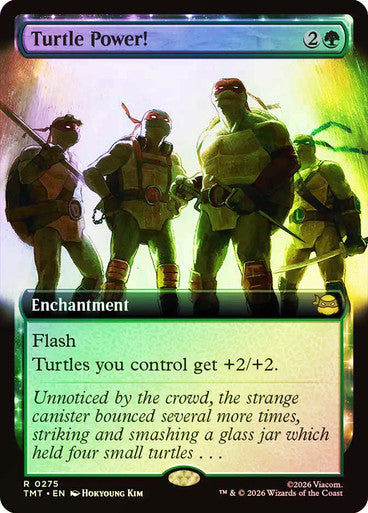 Turtle Power! Foil