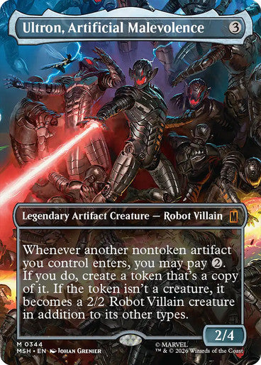 Ultron, Artificial Malevolence (Borderless)