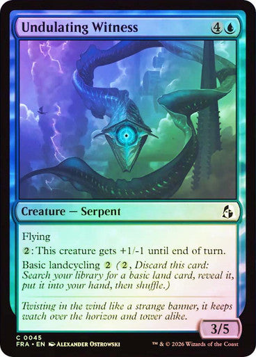 Undulating Witness Foil