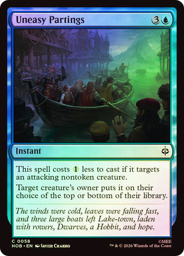 Uneasy Partings Foil