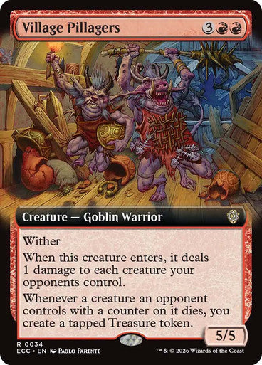 Village Pillagers (Extended Art)