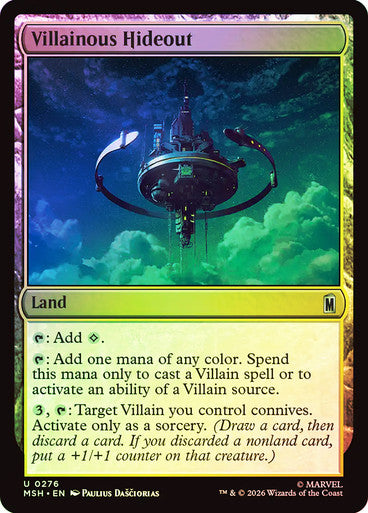 Villainous Hideout Foil