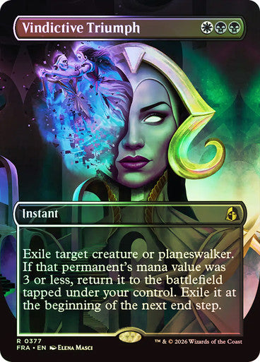 Vindictive Triumph (Borderless) Foil