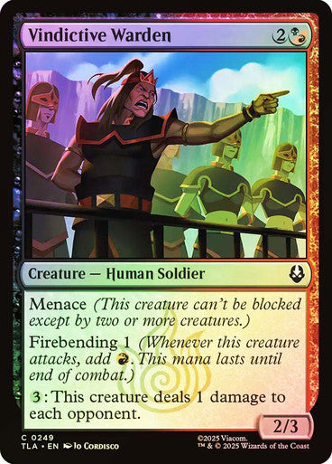 Vindictive Warden Foil