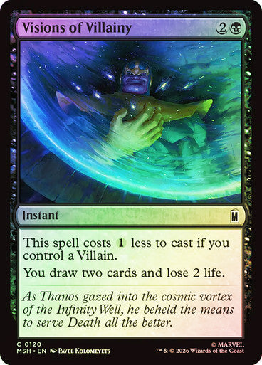 Visions of Villainy Foil