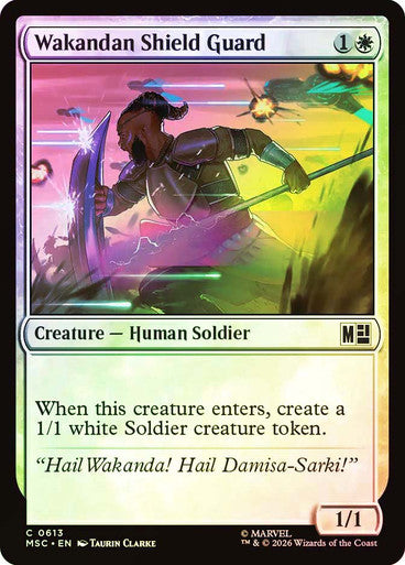 Wakandan Shield Guard Foil