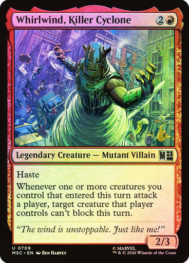Whirlwind, Killer Cyclone Foil