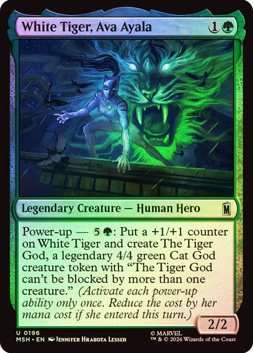 White Tiger, Ava Ayala Foil