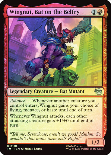 Wingnut, Bat on the Belfry Foil
