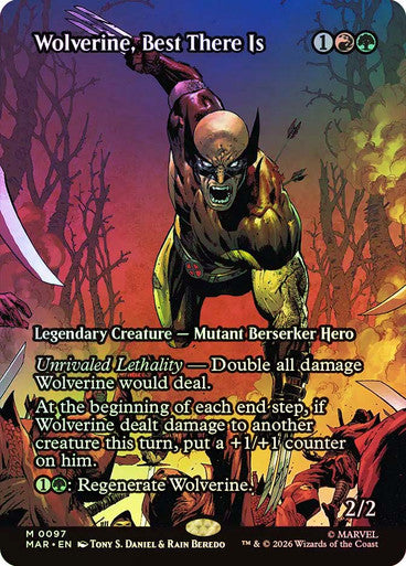 Wolverine, Best There Is (Borderless) Foil