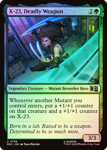 X-23, Deadly Weapon Foil