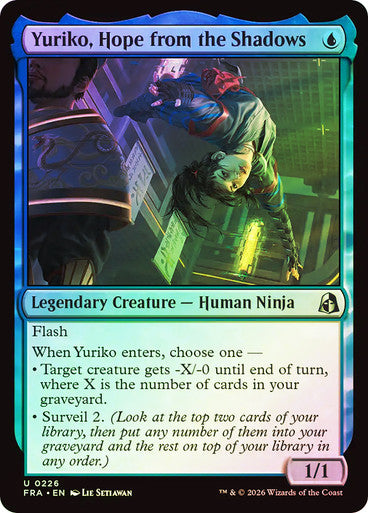Yuriko, Hope from the Shadows Foil
