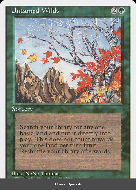 Untamed Wilds - Regular - Spanish