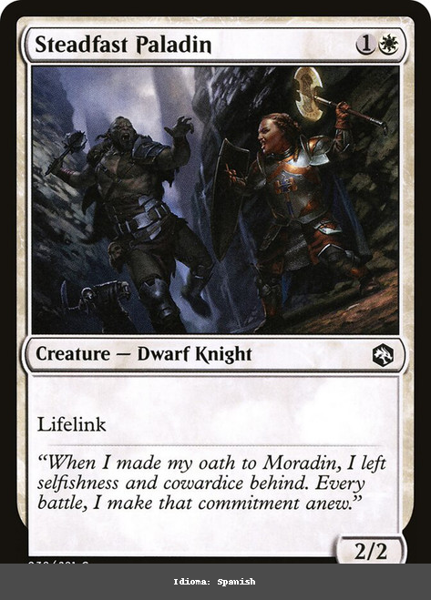 Steadfast Paladin - Regular - Spanish