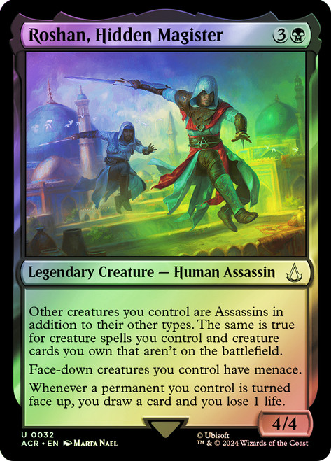 Roshan, Hidden Magister - Regular