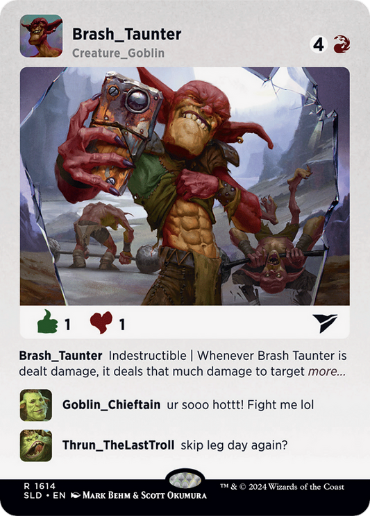 Brash Taunter Foil