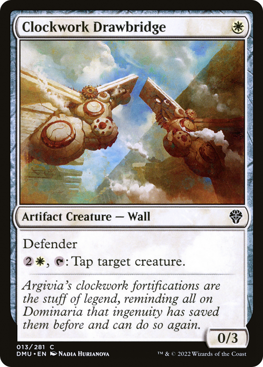 Clockwork Drawbridge Foil