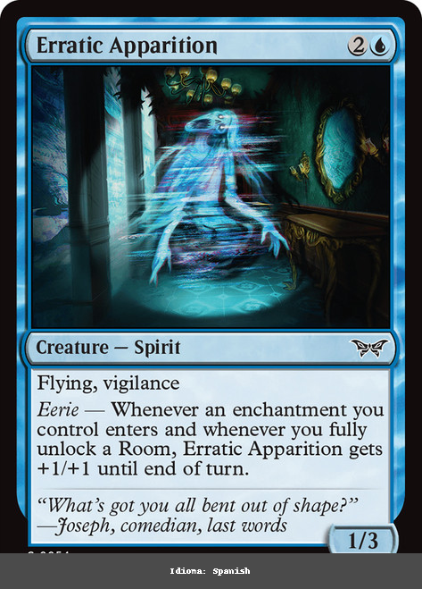 Erratic Apparition - Spanish - Spanish