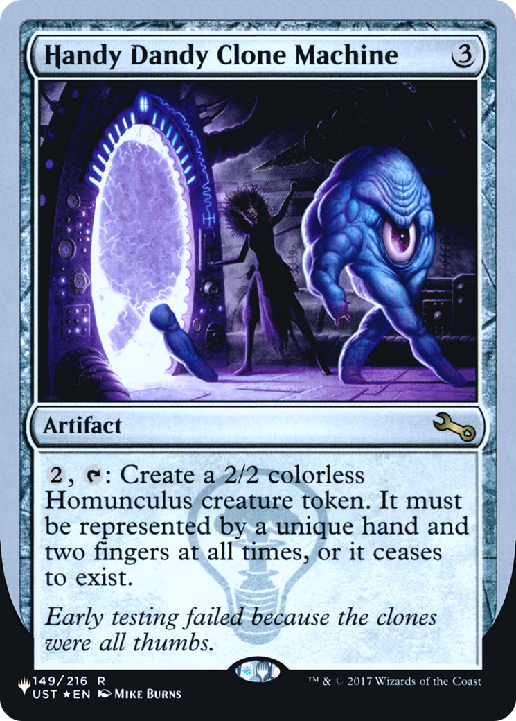 Handy Dandy Clone Machine Foil