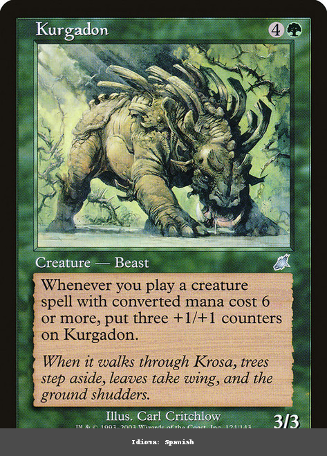Kurgadon - Regular - Spanish