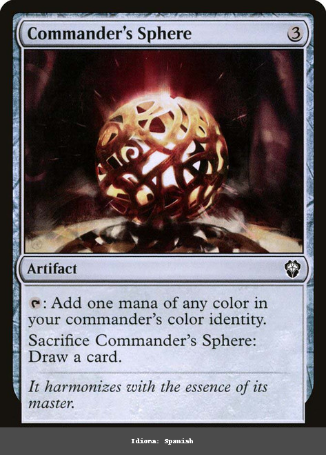 Commander's Sphere - Regular - Spanish