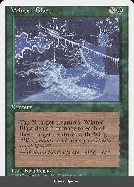 Winter Blast - Regular - Spanish