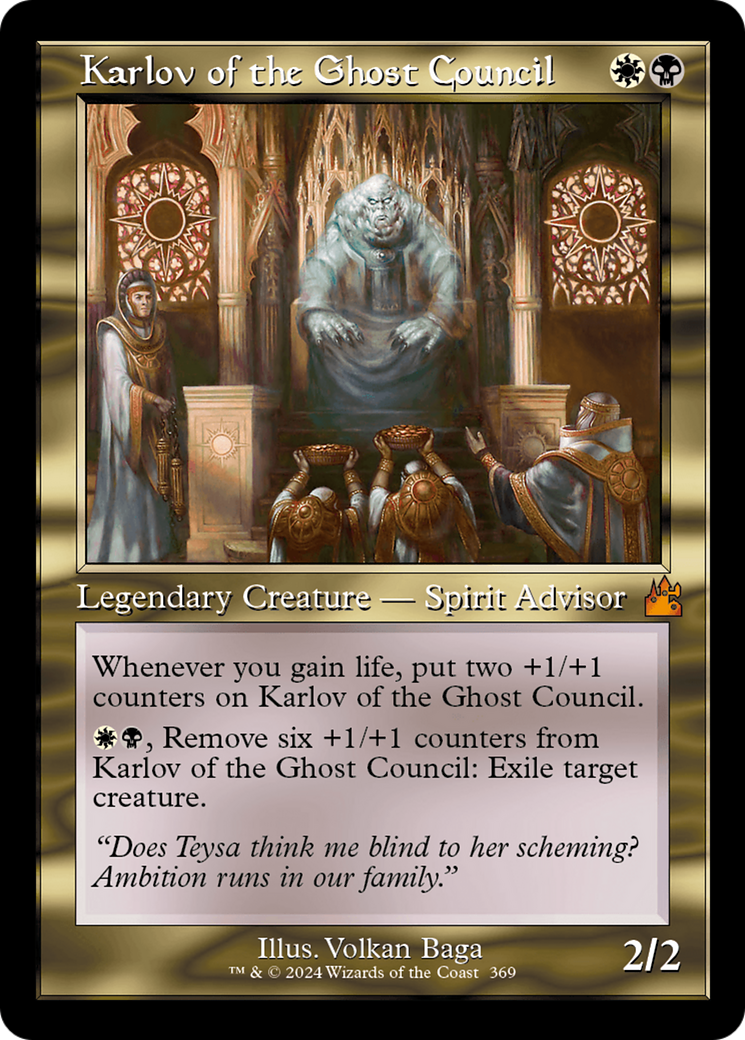 Karlov of the Ghost Council Foil