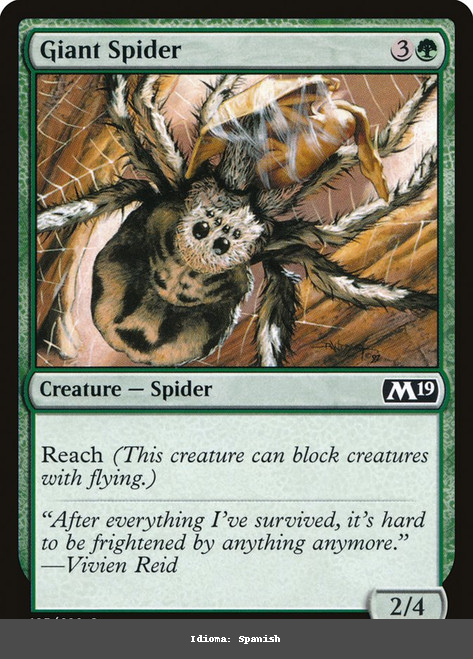 Giant Spider - Spanish - Spanish