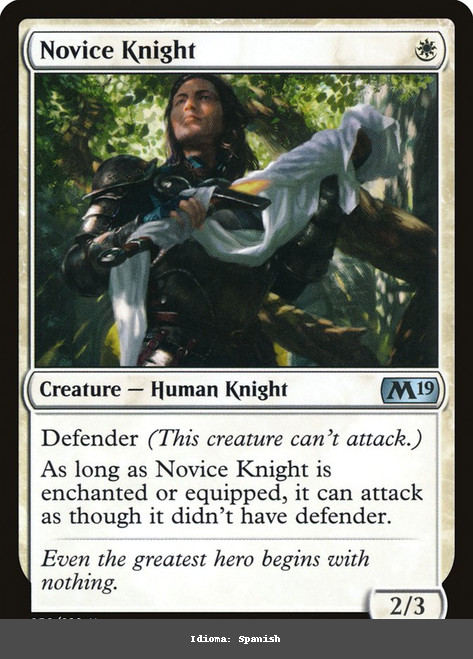 Novice Knight - Spanish - Spanish